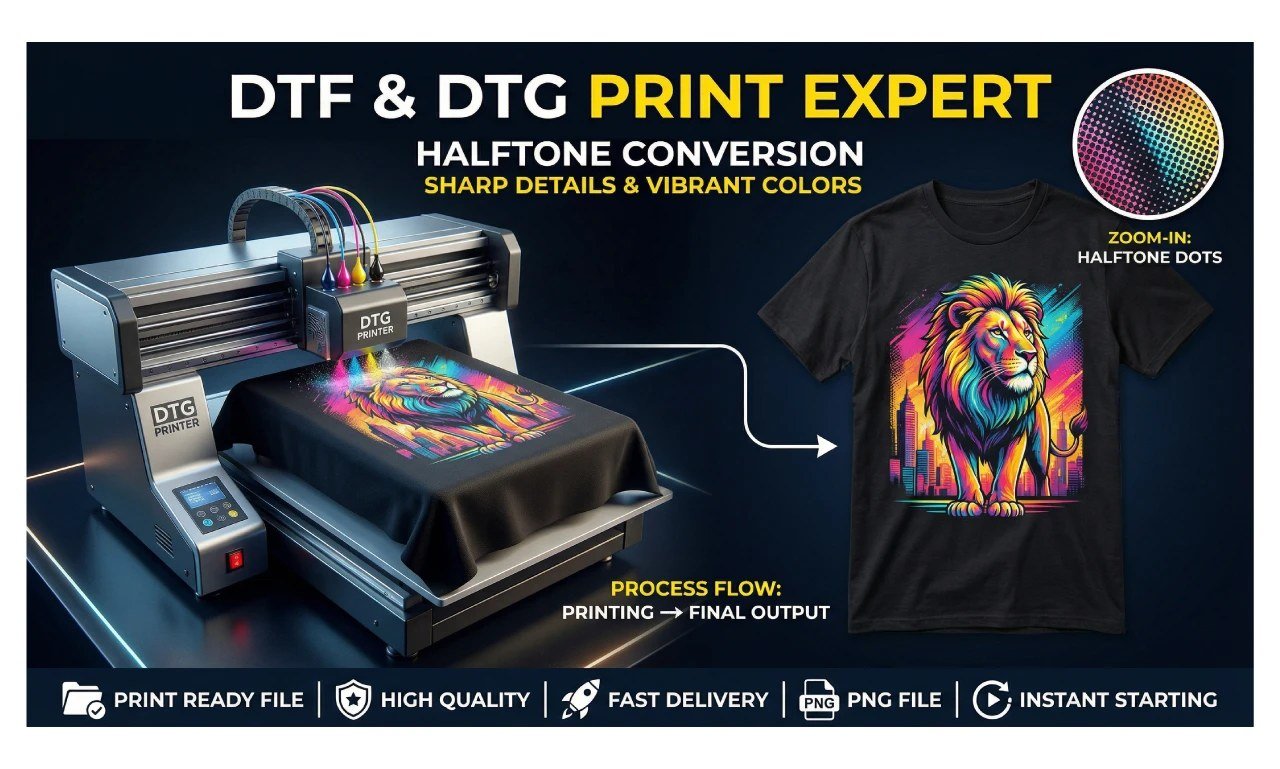DTF / DTG Print-Ready Design – example 2 – Atexsell